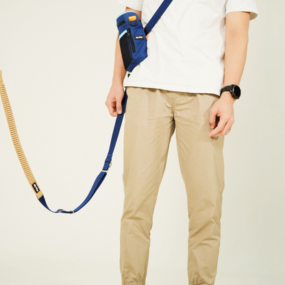 [PRE-ORDER] Everyday Buddy Hands-free Leash in Pawcific Blue